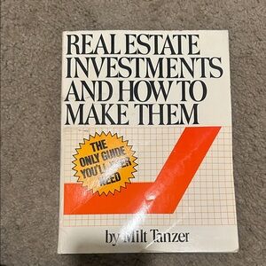 Real Estate Investments Guide by Wilt Tanzer - White and Orange